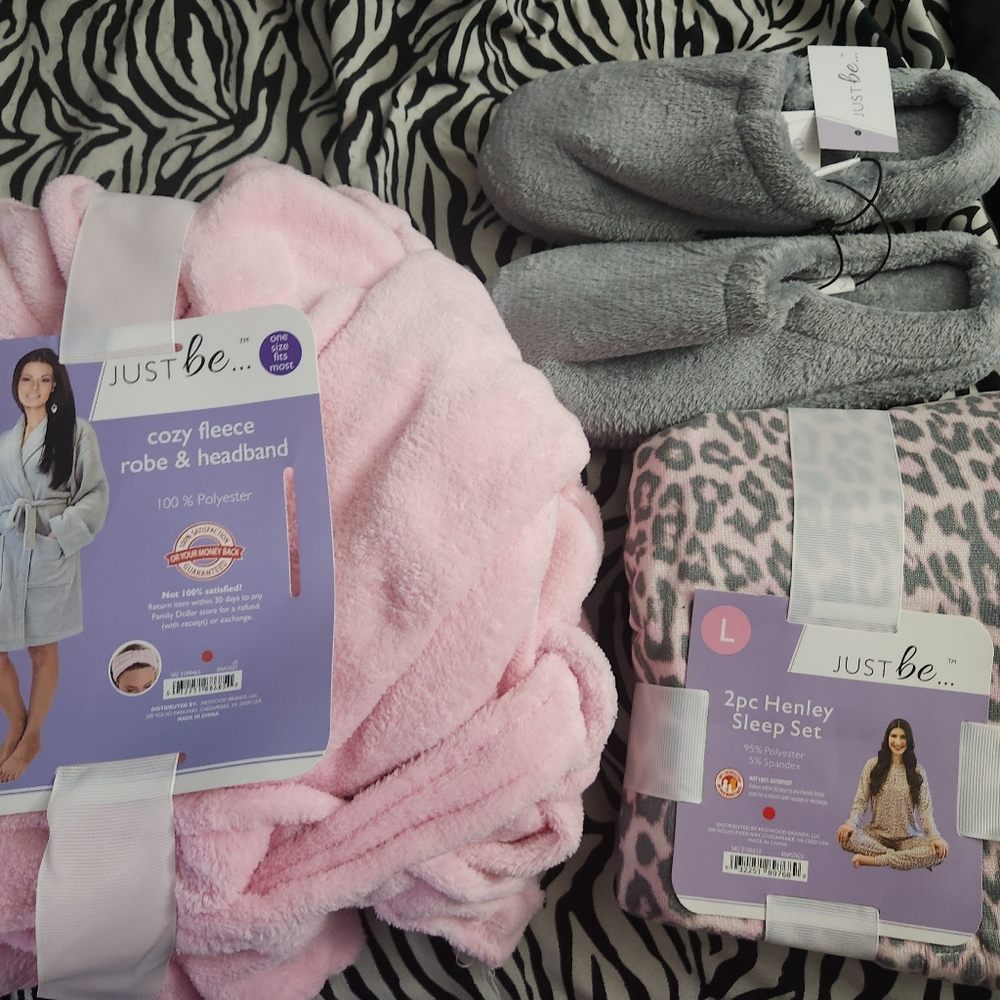 Pink cozy set